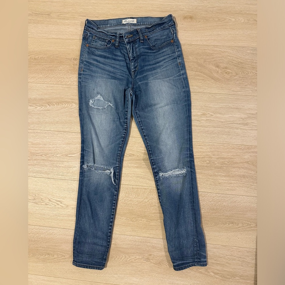 Madewell high riser skinny jean